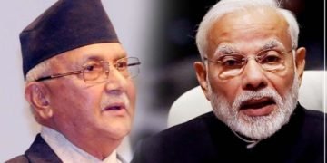 प्रधानमंत्री एवं नेपाल के प्रधानमंत्री के बीच टेलीफोन पर बातचीत