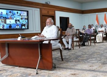 प्रधानमंत्री श्री नरेन्द्र मोदी ने राजनीतिक दलों के नेताओं के साथ विचार-विमर्श किया