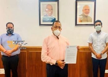 केंद्रीय मंत्री डॉ. जितेंद्र सिंह ने हरिद्वार स्थित ब्रह्मऋषि दूधाधारी बर्फानी अंतरराष्ट्रीय चिकित्सा एवं अनुसंधान संस्थान द्वारा कोविड-19 पर शोध आधारित प्रस्ताव प्राप्त किया