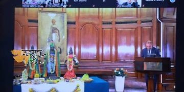 केन्द्रीय संस्कृति मंत्री ने आभासी माध्यम से भारतीय उच्चायोग, लंदन में 3 मूर्तियों के हस्तांतरण समारोह में भाग लिया