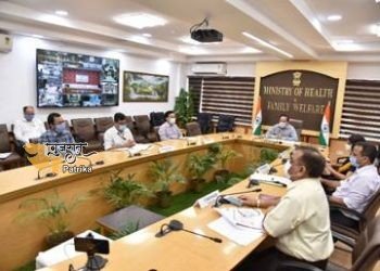 डॉ. हर्षवर्धन ने गुजरात के उपमुख्यमंत्री नितिनभाई पटेल के साथ आगामी लंबे त्योहारी सत्र में प्रधानमंत्री के जन आंदोलन के कार्यान्वयन पर चर्चा की