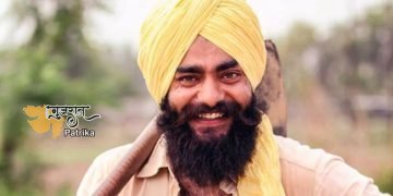 भाजपा ने उस किसान को दिखाया है जो अब विज्ञापन में एक खुशहाल किसान के रूप में विरोध कर रहा है …