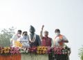 नेताजी सुभाष चंद्र बोस की 125वीं जयंती के उपलक्ष्य में गुजरात के सूरत स्थित हरिपुरा में विशेष कार्यक्रम आयोजित किया गया
