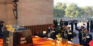 श्रीनगर : हमले में दो पुलिसकर्मी शहीद, CCTV में AK-47 से गोलियां बरसाते दिखे आतंकी