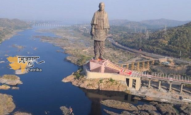 स्टैच्यू ऑफ यूनिटी में आगंतुकों की संख्या 48 लाख तक पहुंच गई