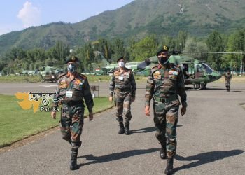 सेना प्रमुख ने कश्मीर घाटी में सुरक्षा की समीक्षा की