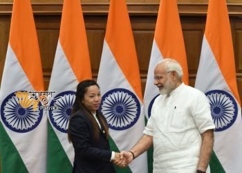 प्रधानमंत्री ने मीराबाई चानू को टोक्यो ओलंपिक के भारोत्तोलन स्पर्धा में रजत पदक जीतने पर बधाई दी