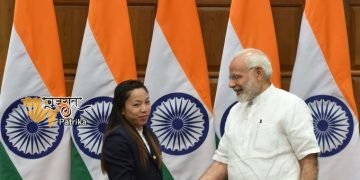 प्रधानमंत्री ने मीराबाई चानू को टोक्यो ओलंपिक के भारोत्तोलन स्पर्धा में रजत पदक जीतने पर बधाई दी