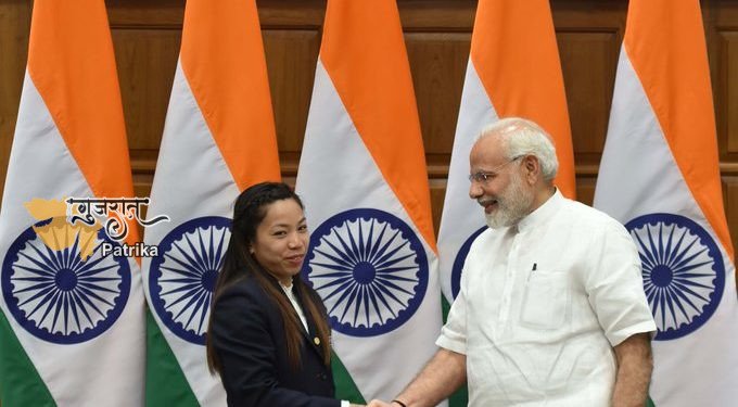 प्रधानमंत्री ने मीराबाई चानू को टोक्यो ओलंपिक के भारोत्तोलन स्पर्धा में रजत पदक जीतने पर बधाई दी