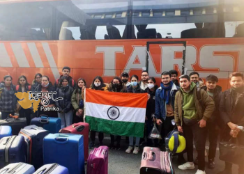 भारत सरकार ने यूक्रेन में फंसे भारतीयों को निकालने का काम किया