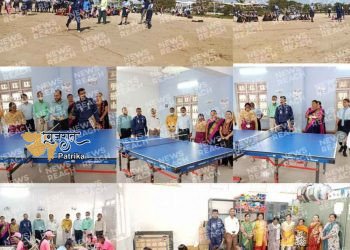 डिव शासकीय उच्चतर माध्यमिक बालिका विद्यालय घोघला में वार्षिक खेल महोत्सव मनाया गया