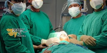 एयर गन की गोली से घायल त्रिपुरा के एक मरीज़ पर मेडिका हॉस्पिटल में सफलतापूर्वक सर्जरी की गई
