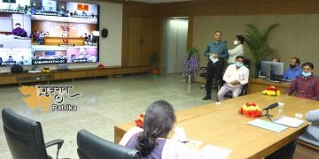 मुख्यमंत्री ने गांधीनगर में जन शिकायत निवारण कार्यक्रम “स्वैगट ऑनलाइन” के माध्यम से बात की