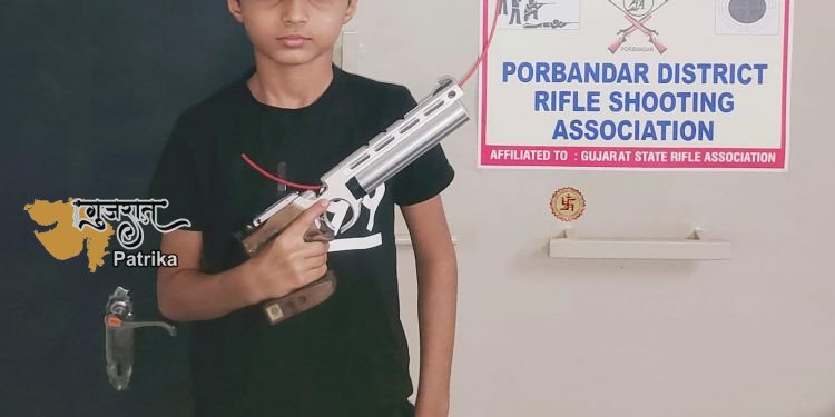 अहमदाबाद में ओपन राइफल-पिस्टल शूटिंग प्रतियोगिता में चमका पोरबंदर के खिलाड़ी: पोरबंदर के खिलाड़ियों ने शानदार प्रदर्शन कर जीते पांच पदक.