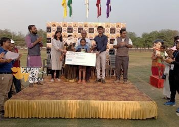 राज्य स्तरीय दौड़ प्रतियोगिता में पोरबंदर की निया मोढवाडिया पूरे गुजरात में प्रथम हैं