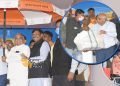 मुख्यमंत्री ने मोरबी में आयोजित गरीब कल्याण मेले में हितग्राहियों को विभिन्न जनहितैषी योजनाओं की सहायता राशि वितरित की