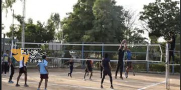 खेल परिसर, नडियाद में वॉलीबॉल प्रतियोगिता का आयोजन किया गया, प्रतियोगिता में 10 विभिन्न टीमों ने भाग लिया।