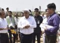 मुख्यमंत्री ने भारतमाला परियोजना के तहत सांचौर-संतलपुर सड़क के 5 लेन निर्माण कार्य स्थल का निरीक्षण किया.