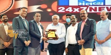 मांटव्य न्यूज चैनल द्वारा आयोजित ‘गुजरात गौरव 2022’ पुरस्कार समारोह में मुख्यमंत्री की प्रेरक उपस्थिति
