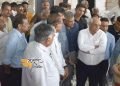 हलवाड़ जीआईडीसी में दीवार गिरने से जान गंवाने वाले कार्यकर्ताओं के प्रति संवेदना व्यक्त करते हुए