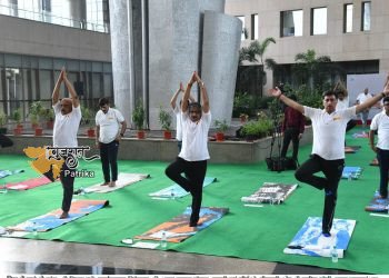 पंजाब नैशनल बैंक ने मनाया 8वां अंतरराष्ट्रीय योग दिवस
