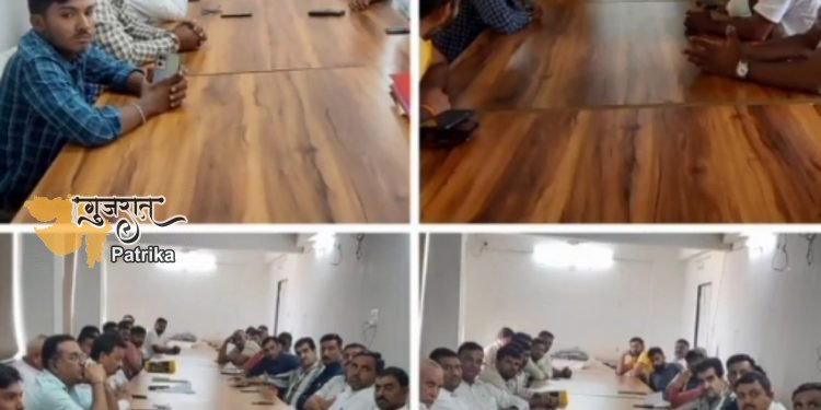 राजकोट शहर में छात्रों के सम्मान में एक कार्यक्रम का आयोजन किया गया