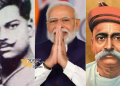 प्रधानमंत्री ने स्वतंत्रता सेनानियों, लोकमान्य तिलक और चंद्रशेखर आजाद को उनकी जयंती पर श्रद्धांजलि दी