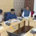 भारी बारिश से प्रभावित नर्मदा जिले की स्थिति का जायजा लेने के लिए मुख्यमंत्री ने राजपीपला में जिला प्रशासन के साथ बैठक की.