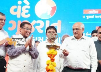 गुजरात ने साबित कर दिया है कि 60 साल के विकास और 40 साल की आस्था एक दूसरे के पर्याय बन गए हैं: सीएम