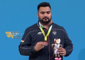 प्रधानमंत्री श्री नरेन्द्र मोदी ने लवप्रीत सिंह को पुरुषों के 109 किग्रा वर्ग में भारोत्तोलन में कांस्य पदक जीतने पर बधाई दी है।