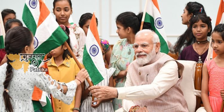 प्रधानमंत्री ने हर घर तिरंगा अभियान के लिए लोगों के उत्साह की सराहना की