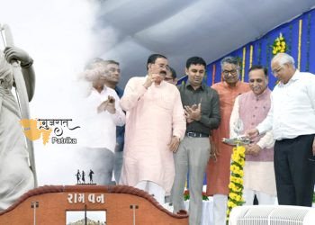मुख्यमंत्री श्री भूपेन्द्रभाई पटेल ने राजकोट में नवनिर्मित “राम वन” का लोकार्पण किया