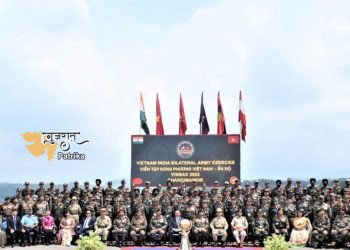 वियतनाम और भारत के बीच द्विपक्षीय सैन्य अभ्यास विनबैक्स 2022 चंडीमंदिर में संपन्न