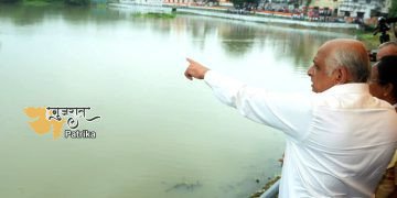 मुख्यमंत्री श्री भूपेंद्र पटेल ने अरावली के धनसूरा में अमृत झील का दौरा किया और निरीक्षण किया।