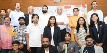 मुख्यमंत्री ने राष्ट्रमंडल खेलों 2022 में पदक जीतने वाले गुजरात के खिलाड़ियों को खेल प्रतिभा पुरस्कार प्रदान किया
