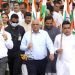 मुख्यमंत्री श्री भूपेंद्र पटेल सूरत से राज्यव्यापी ‘हर घर तिरंगा’ अभियान का उद्घाटन करते हुए।