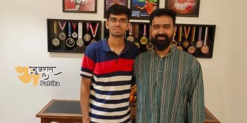 सूरत के टेबल टेनिस स्टार मानव ठक्कर 36वें राष्ट्रीय खेलों की तैयारी के दौरान एक छोटे से कमरे से शुरू हुई टेबल टेनिस यात्रा को याद करते हैं।