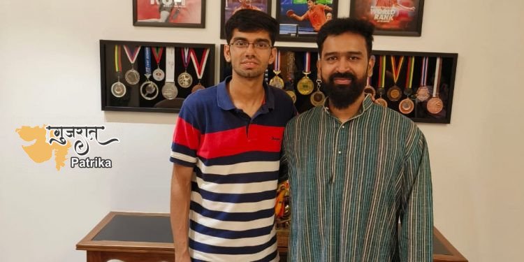 सूरत के टेबल टेनिस स्टार मानव ठक्कर 36वें राष्ट्रीय खेलों की तैयारी के दौरान एक छोटे से कमरे से शुरू हुई टेबल टेनिस यात्रा को याद करते हैं।