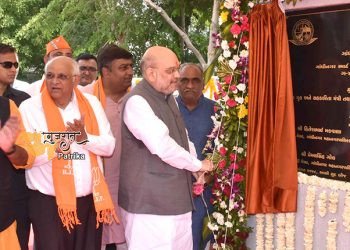 केंद्रीय गृह मंत्री श्री अमित भाई शाह ने गांधीनगर शहर में जी-4 जंक्शन पर अंडरपास का उद्घाटन किया