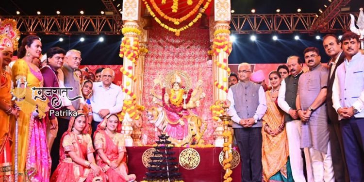 मुख्यमंत्री श्री भूपेंद्र पटेल ने वाइब्रेंट नवरात्रि महोत्सव – 2022 . का उद्घाटन किया