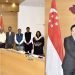मुख्यमंत्री श्री भूपेंद्र पटेल के साथ सिंगापुर के उप प्रधान मंत्री श्री लॉरेंस वोंग का गांधीनगर में शिष्टाचार भेंट
