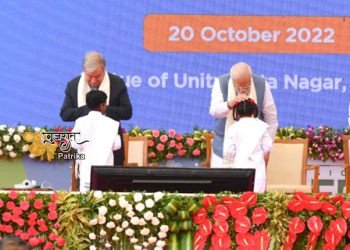 माननीय प्रधानमंत्री ने एकतानगर में संयुक्त राष्ट्र महासचिव की गरिमामयी उपस्थिति में मिशन लाइफ का शुभारंभ किया