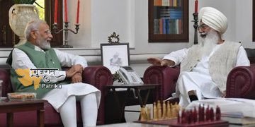 प्रधानमंत्री ने राधा स्वामी सत्संग व्यास में दर्शन किया