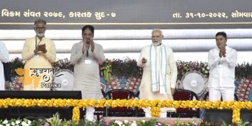 प्रधानमंत्री द्वारा थराड में जल प्रबंधन रु. 8034 करोड़ के विकास कार्य व घोषणा