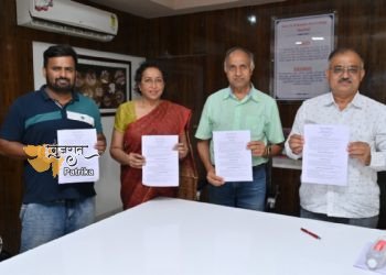 शामलाजी कॉलेज का अंतर्राष्ट्रीय स्वैच्छिक संगठनों द्वारा दौरा किया गया और एमओयू पर हस्ताक्षर किए गए