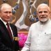 प्रधानमंत्री श्री नरेन्द्र मोदी ने रूसी संघ के राष्ट्रपति श्री व्लादिमीर पुतिन के साथ टेलीफोन पर बात की