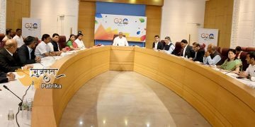 मुख्यमंत्री श्री भूपेन्द्र पटेल ने अहमदाबाद में आयोजित होने वाले अर्बन-20 के लोगो-वेबसाइट-स्वागत गीत का शुभारंभ किया।