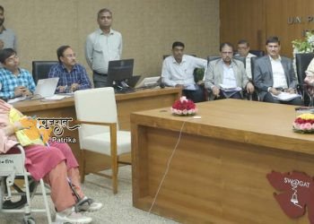 मुख्यमंत्री श्री भूपेन्द्र पटेल ने दूसरी बार शासन सेवा का कार्यभार ग्रहण करने के बाद प्रथम राजकीय स्वागत समारोह में उपस्थित होकर आवेदकों की याचिकाएं सुनीं.