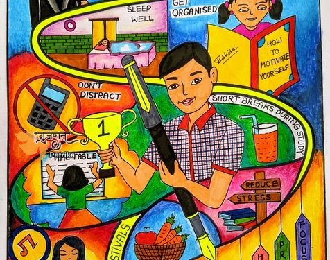 प्रधानमंत्री ने कक्षा 9 की छात्रा इशिता द्वारा पीपीसी पर बनायी गयी पेंटिंग की प्रशंसा की
