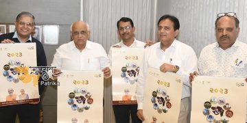 मुख्यमंत्री श्री भूपेंद्र पटेल द्वारा वर्ष 2023 के लिए राज्य सरकार के कैलेंडर का विमोचन